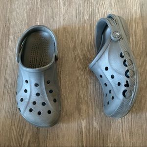 CROCS Women's Gray Clogs size 7